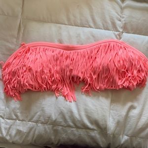 Hot pink Charlotte Russe bathing suit top size XL